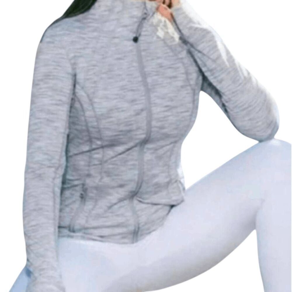 90 DEGREES BY REFLEX Missy Full Zip Fitted Athletic Jacket Size Medium
